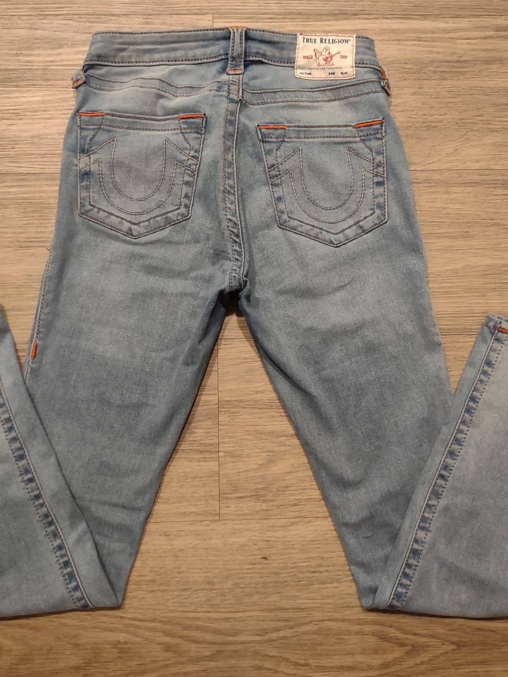 True Religion Women's Light Wash Skinny Jeans - Light Blue